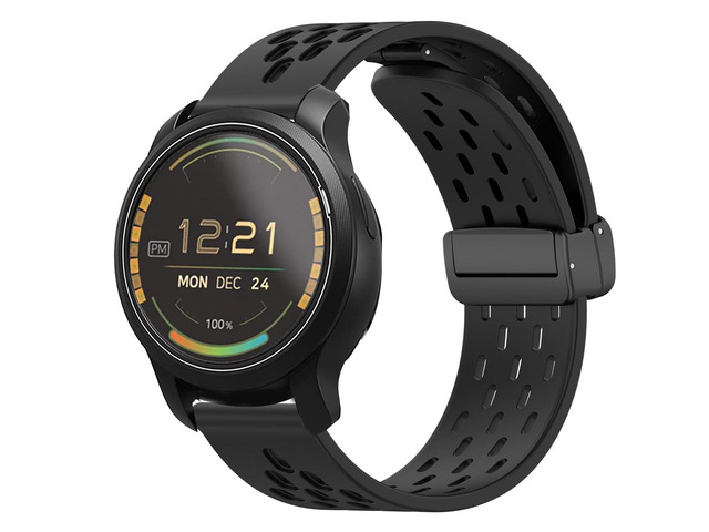 Compatible with Golf Buddy Aim W12 Band, Breathable Silicone Replacemet Band Straps Compatible with Golf Buddy Aim W12 Watch