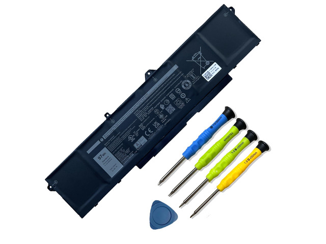 97Wh 9JRV0 Laptop Battery Replacement for Dell Latitude 5521 5531 Precision 3561 3571 3581 3591 Alienware m18 R1 R2 m17 R5 AMD Series 0P3TJ 0R05P0...