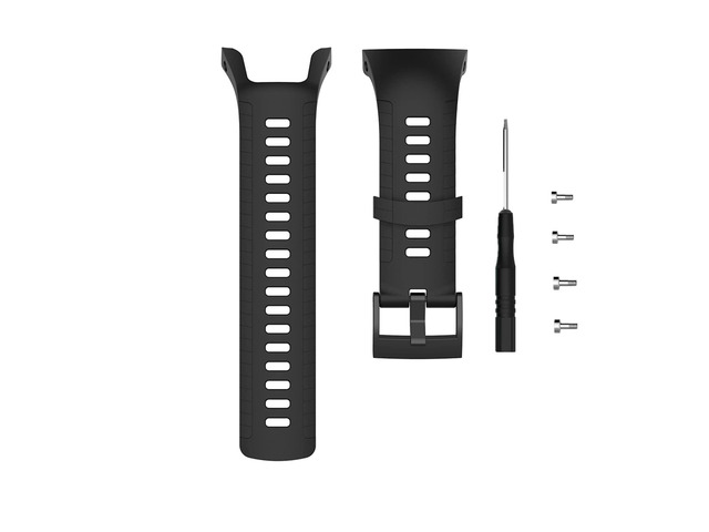 Band for Suunto 5, Replacement Watch Band Silicone Waterproof Strap for Men and Women