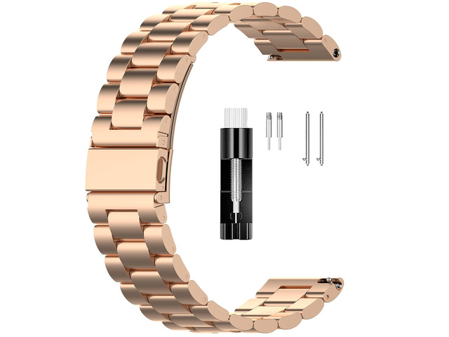 20MM Bands Compatible with MorePro AIR 2/for iTouch Air 3 40MM/for iTouch/for iTech Fusion 2/2S/2R Smartwatch, Replacement Metal Bracelet Premium...