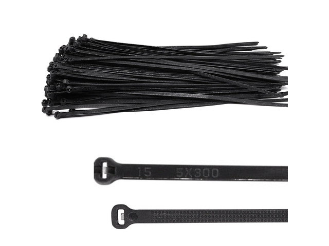 150pcs Push Mount Zip Ties 12 inch, Self Locking Straps Cable Zip Tie with Stainless Steel Metal Tooth Locking Device Heavy Duty Nylon Zip Tie...