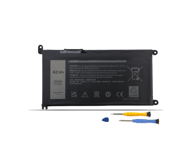 JPFMR 42Wh Laptop Battery Replacement for Dell Chromebook 3100 3400 Dell Chromebook 3400 3100 2-in-1 5488 5493 5593 Notebook Battery P90F 7MT0R...