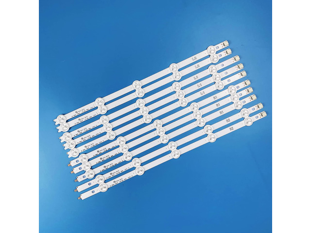 10 Pieces LED Backlight Strips for LG 42-inch TV 42LN5100 42LN5400 42LN5700 42LN542V 42LN575S 42LA620V 42LN570S 42LA621S LC420DUE