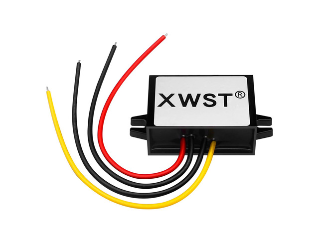 DC/DC Converter Regulator 36V 48V Step Down to 12V 2A 24W Reducer Buck Power Converter Waterproof Module Transformer for Golf Cart Club Car