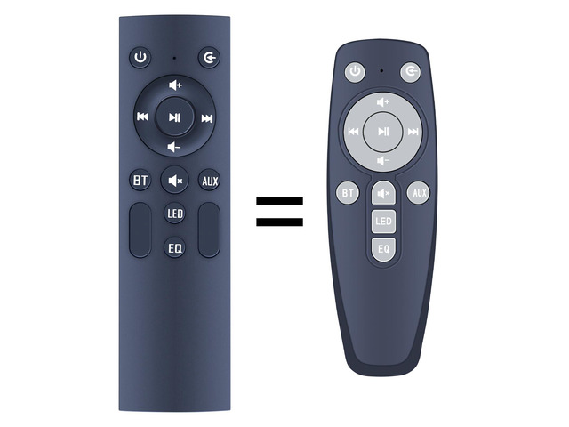 New Remote Control fit for Vilinice Topvision 50W 5.0 Sound Bar SS03, SS01, SD02, Yenjuty SD03 SoundBar Controller