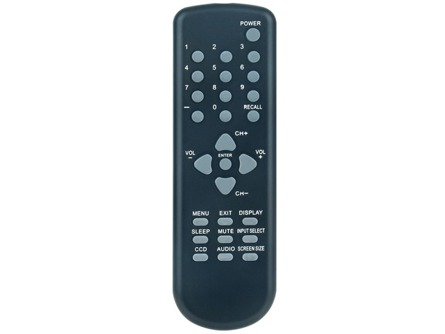076E0RC011 Replacement Remote Control Applicable for Sansui TV HDLCD1909 HDLCD185W HDLCD19WB HDLCD1909A HDLCD1909B