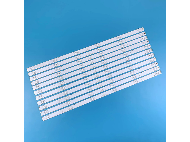 11 Pieces LED Backlight Strips for Hisense 50TV SVH500A22_REV06_6LED_131113 50K23DG 50K22DG 50K20DG 50H5G 50H3 HD500DF-B57/S0