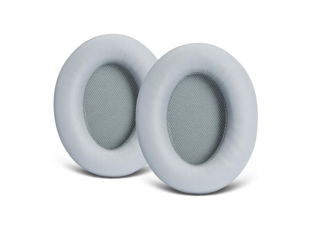 Replacement earpads Compatible with Srhythm Version NC25 Headphones [Gray] High-density sound-isolating soft ear pads, protein leather material