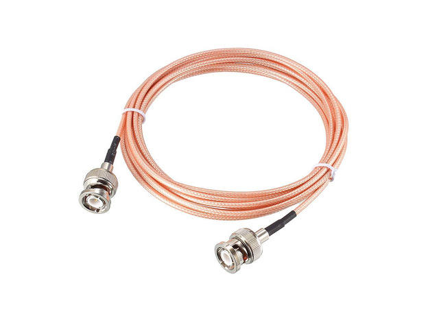 BNC Male to BNC Male Coax Cable RG316 Low Loss RF Coaxial Cable 50 Ohm 10 Ft for Video Signals,CCTV,DVR,Camera