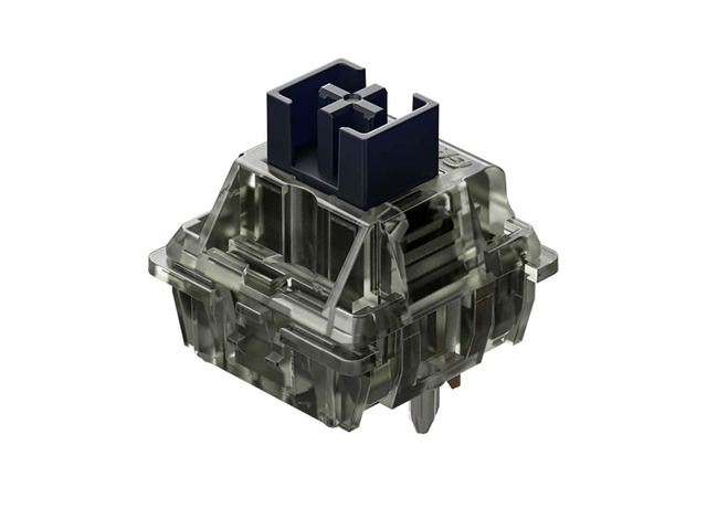 Gateron Ink v2 Black Pre lubed 5pin Linear Switches 60g Force DIY Mechanical Keyboard Switch(108PCS, Black Ink v2)