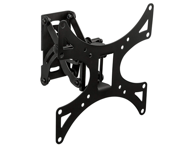 Swivel TV Wall Mount for Single Stud Installation Fits Up to 200x200 VESA Patterns for 23-42 Inch Flat Screen and Monitors Adjustable Tilt and...