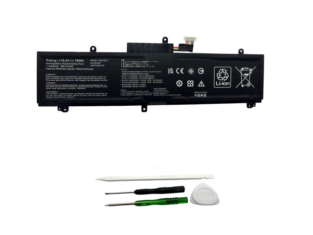 C41N1837 New Laptop Battery Replacement for ASUS ROG Zephyrus S G15 GA501I GA502 GA502DU GA502GU GU502DU GX502GW GX532GV GU532GW GU502GV GU532GU...