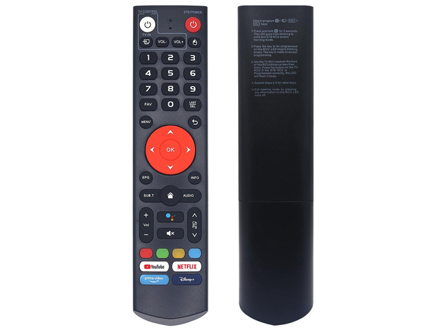 New V3 Plus Voice Remote Control, Compatible with vSeeBox V3 Plus/Pro Models