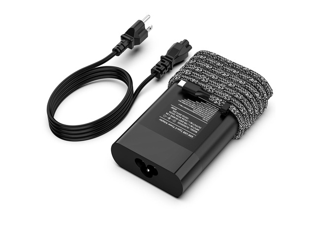 New Slim 65W 45W USB C Laptop Charger Compatible with HP Chromebook X360, Envy X360, Spectre X360, Elitebook Elite x2, ProBook Type C Power Supply...