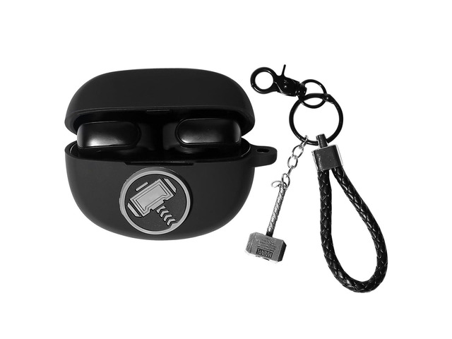 Case for New Bose Ultra Open Earbuds(2024), Silicone Charging Cute Case Shockproof Protective Cover with Cartoon Doll Anti-Lost Lanyard for Man...
