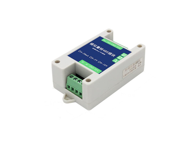 10/12 Bit AD Multi Channel 4-20Ma 0-5V 0-10V PLC Analog I/O Input to RS485 Modbus RTU TCP Converter Module (4-20mA)