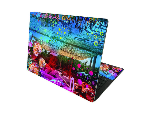 MightySkins Skin Compatible With Microsoft Surface Laptop 4 13.5 - Tropical Resort Protective, Durable, and Unique Vinyl Decal wrap cover Easy...