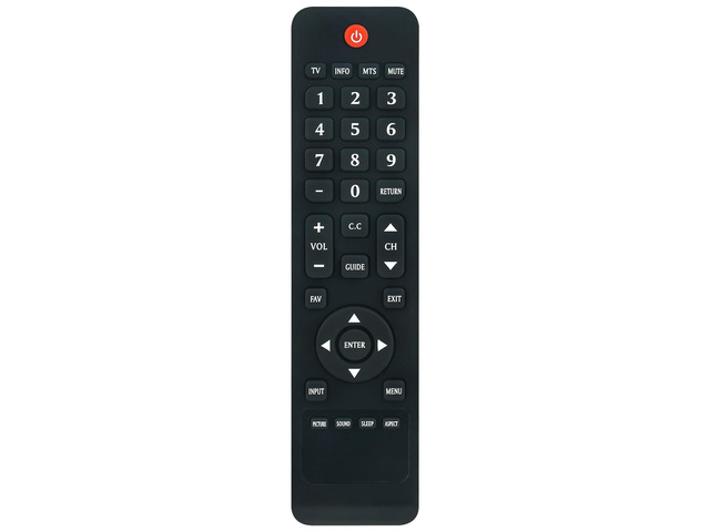 RC00295P Remote Replacement for ViewSonic TV VT4200-L VS13915-1M VS13750-1M VS14569-1M VT2406-L VT2216-L VT1602-L VT2756-L VT3200-L CDE6500-L...