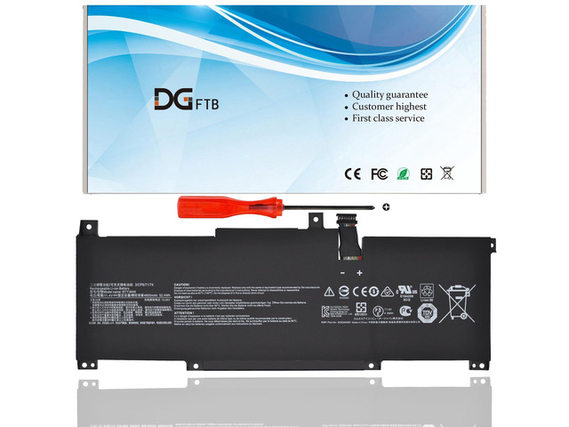 BTY-M49 52.4Wh Laptop Battery Replacement for MSI Modern 14 B4M B4MW B10M B10RAS B10RASW B10RBS B11MW B11SB MS-14C1 MS-14D1 Prestige 14 A10SC-009...