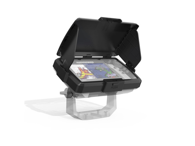 Waterproof Sun Visor Shield Cover for Humminbird 411660-1 Helix 5 Chirp GPS G3/Humminbird 411670-1 Helix 5 Chirp DI GPS G3 Fish Finder, ABS...