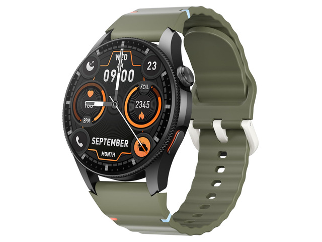 G12 Fitness Smartwatch with GPS, 2 Watch Bands, 1.43 AMOLED Screen, 3ATM 30M Waterproof, 450mAh Large Battery, Answer/Make Call, 24/7 Sleep...