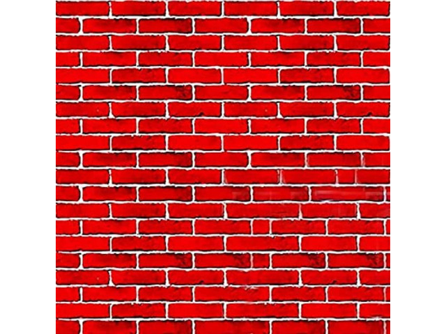 Brick Wall Backdrop for Christmas 4 Foot x 30 Foot Party Supplies Decoration Brick Backdrop & Fireplace Backdrop Decoration for December...