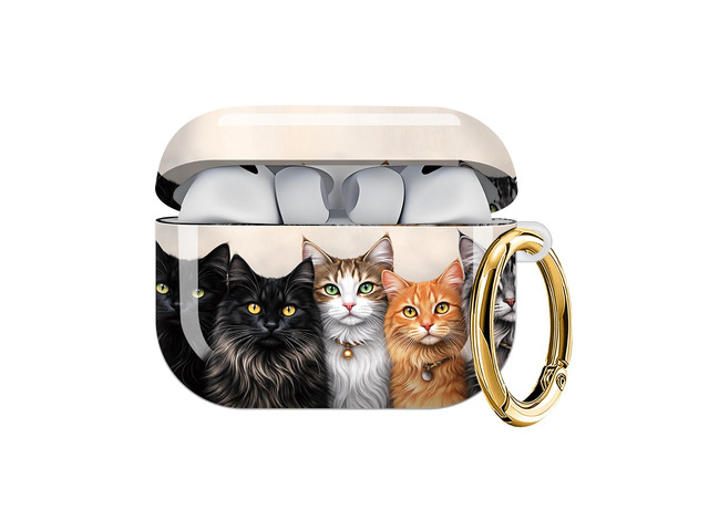 Case Compatible with AirPod Pro 3 2025, Cute Protective Cover with Keychain for AirPod Pro 3rd Generation, Full Protection Case for Women...