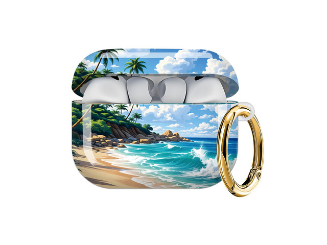 Case Compatible with AirPod Pro 3 2025, Cute Protective Cover with Keychain for AirPod Pro 3rd Generation, Full Protection Case for Women...