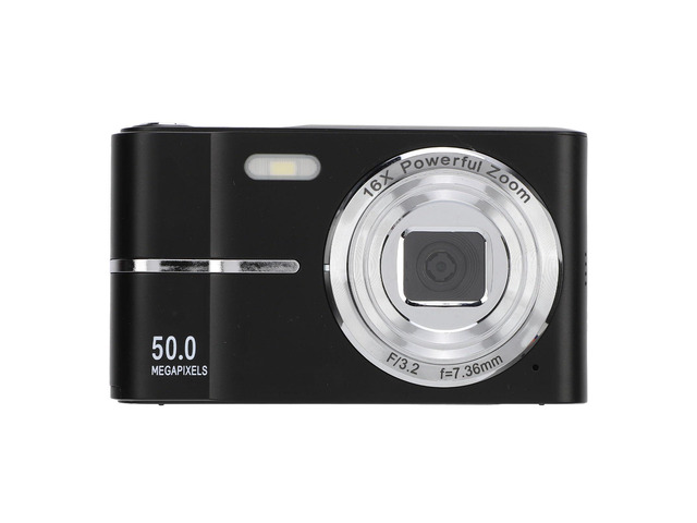 Digital Camera, Autofocus FHD 1080P 50MP Vlogging Camera with 16X Zoom Portable Compact Small Video Camera for Beginners and Teens