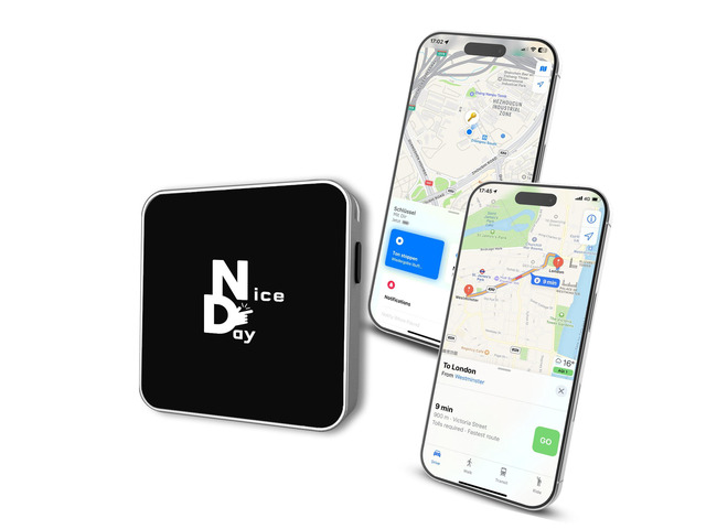 Ultra-Mini Air Tag Rechargeable Key Finder (iOS Only) Smart Bluetooth GPS Tracker for Keys, Luggage, Backpack Works with Apple Find My (Apple MFi...