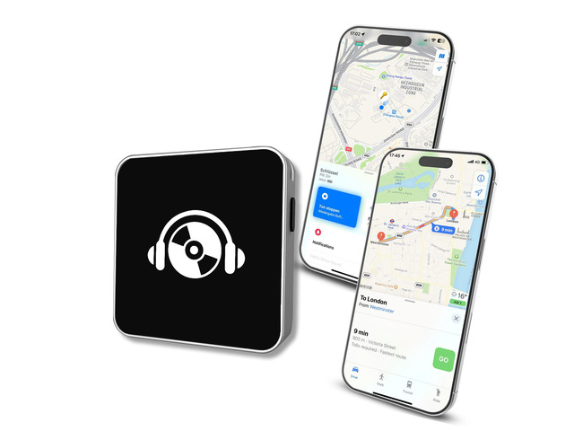 Ultra-Mini Air Tag Rechargeable Key Finder (iOS Only) Smart Bluetooth GPS Tracker for Keys, Luggage, Backpack Works with Apple Find My (Apple MFi...