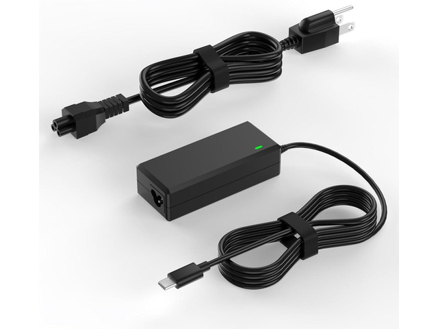 PD 65W Fast USB C Laptop Charger Compatible with LG Gram Laptop 17' 16' 15' 14' Series Power Adapter