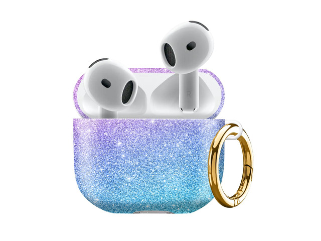 Compatiable with AirPod 4 Protective Case 2024, Soft Protective Case with Keychain for Women,Cute Shockproof Charging Case Cover for AirPod...