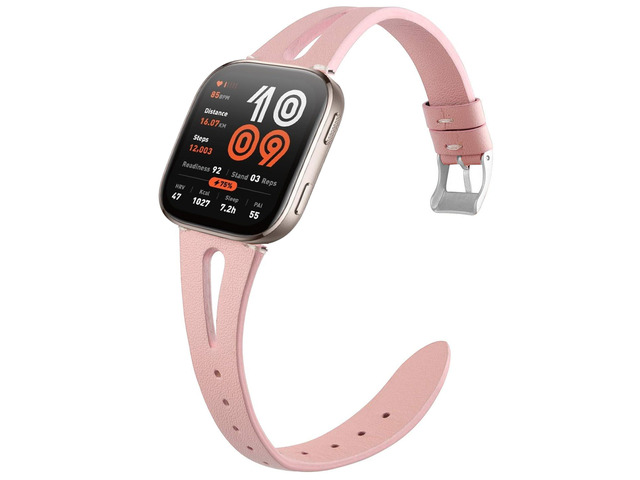 Compatible with Amazfit bip 6 bands, 20mm, 22mm Quick Release Slim Vintage Leather Strap Replacement for Women, Man, Wristband Compatible with...