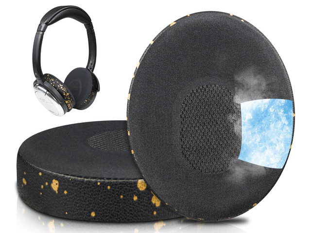 Cooling Gel Professional Replacement Earpads for Bose QuietComfort(QC) 3 and OE1 On-Ear Headphones, EarPads Cushions with High-Density Noise...