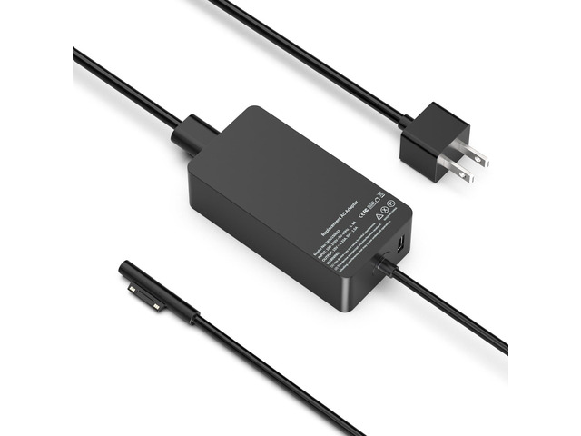 102W 15V 6.33A Surface Laptop Charger for Microsoft Surface Book 2/3, Surface Laptop 2/3/4/5, Surface Pro 5/6 /7/8/9, Surface Go 2/3 Power Supply...