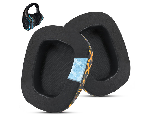 Cooling Gel Replacement Ear Pads for Logitech G933 Gaming Headset, Also Fits G935 G930 G635 G633 G633S G533 G430 G431 G432 G433 Headphone, Earpad...