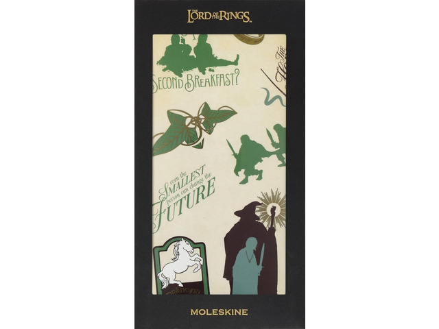 Limited Edition The Lord of the Rings Stickers Set, 3 Sheets Set of 3 PET sticker sheets with gold foil accents featuring The Lord of the Rings...