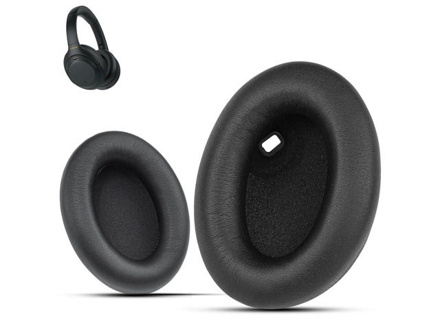 Replacement Cushions for Sony WH-1000XM4 Ear Pads, Soft Protein Leather Sony XM4 Replacement Ear Pads Compatible with Sony XM4 Headphones Memory...