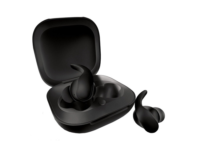 True Wireless Earbuds Bluetooth 5.3, Sports Headphones with Noise Isolation 12-HR Playtime w/ Charging Case, Secure Fit Ear Tips, Touch Controls,...