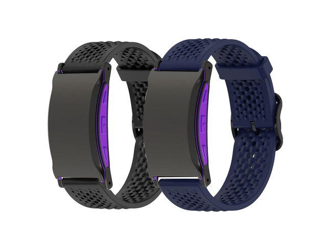 Compatible for Shock Clock Max Bands, Silicone band with Metal Buckle Compatible for Pavlok Shock Clock 3, Max