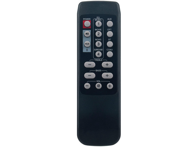NK6 Replacement Remote Control Applicable for Nakamichi NK6 Sound Bar Soundbar Speaker System
