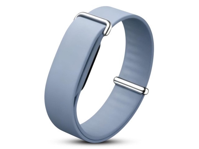 Soft Silicone Band Compatible with Google Fitbit Air, Adjustable Rubber Sport Replacement Wristband, Comfortable Watch Strap for Men Women