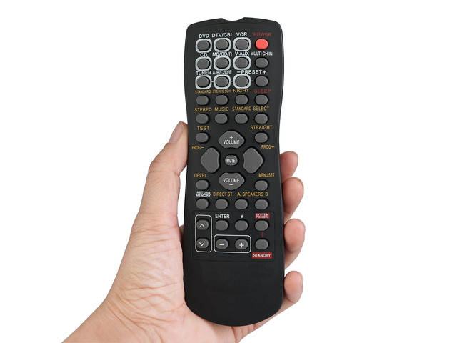Replacement Remote Control for Yamaha RAV300 YHT-100 RAV120 RX-V2095 RX-V995 RX-V992 RAV150 RV1103 RX-V793 RAV110 AV A/V Receiver