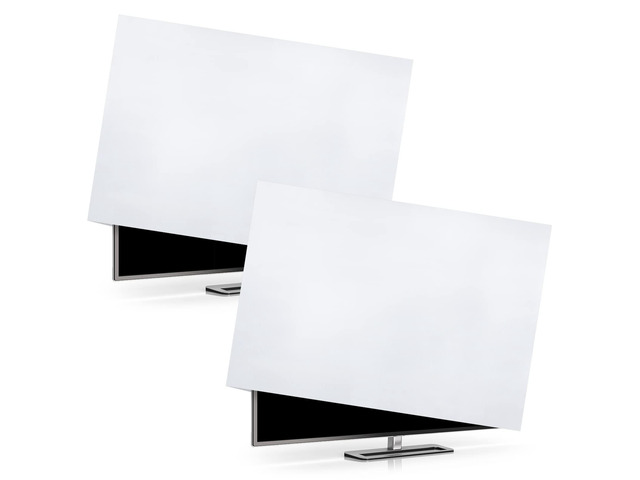 2 Pcs TV Cover for Moving Foam Flat Screen Cover Waterproof and Weatherproof Protection Supplies 30 x 40'' Display Screen Protector for TV Moving,...