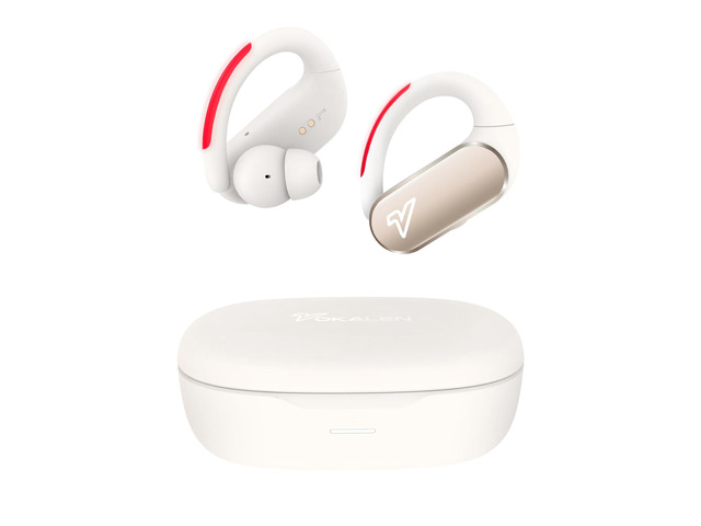 Reflex Pro - Wireless Sport Earbuds with Ear Hooks, Active Noise Cancellation, up to 50H of Battery Life, IP68 Dust and Waterproof, Touch Control,...