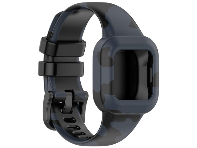Compatible For Garmin vivofit jr. 3 Replacement Band, Replacement Silicone Wrist Strap Band For Garmin vivofit jr. 3, Soft And Durable(Silicone Gray)