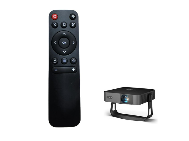 Remote Control Compatible for VOPLLS R1 Home Projector, Mini Projector, (Not Compatible with Other Brands, Maybe They Look The Same)