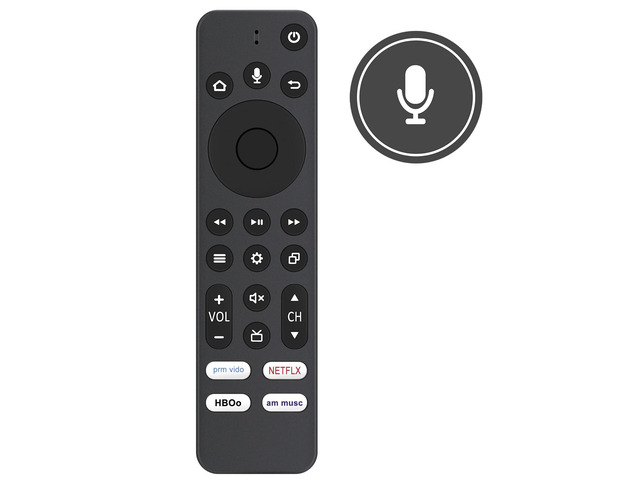 TS8011 New Replacement Voice Remote Control fit for TCL Alto 8+ 2.1 Channel Sound Bar with TV Edition TV Edition soundbar TS8011 Alto 8+