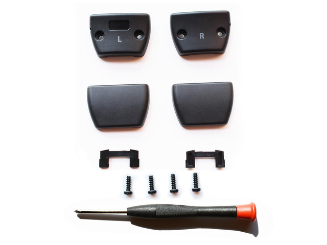 Cloud II Hinge Clamps - Replacement Hinge Side Buckles Parts for HyperX Cloud 2, Cloud Core, Cloud II Core Wireless Headsets (Left + Right)